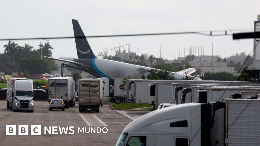 Tragedia en Florida: Accidente de avión de carga de Amazon en Miami deja 5 muertos