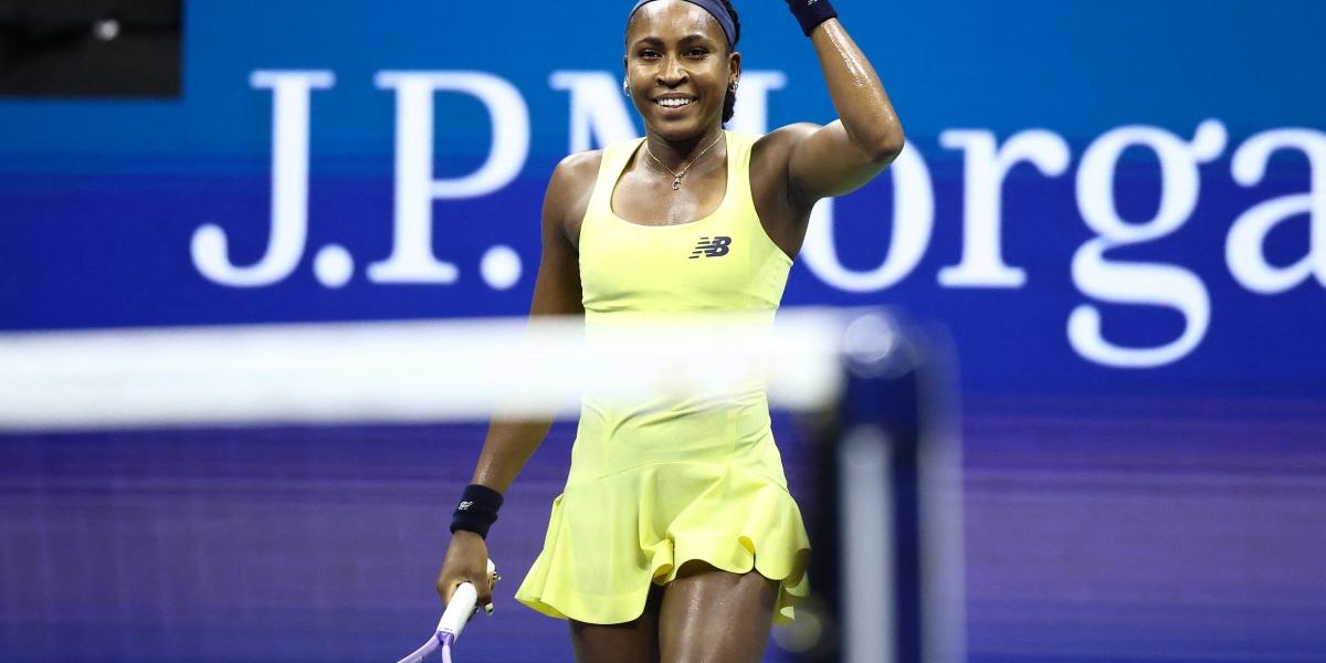 Coco Gauff mantiene su paso firme en el US Open y alcanza los octavos de final