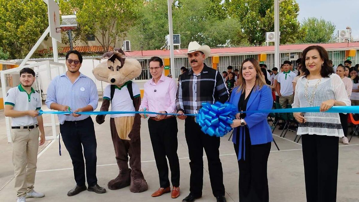 Estrenan techumbre en el Cecytech Santa Isabel para fortalecer la infraestructura educativa