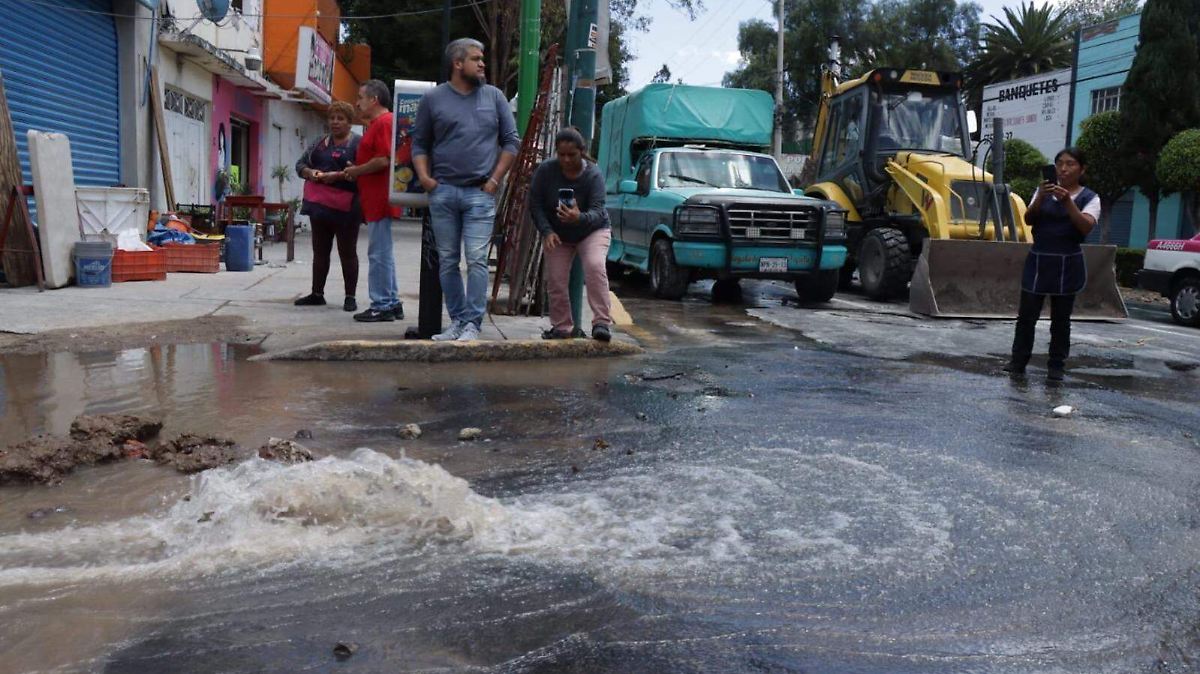 Tlalpan y Xochimilco concentran el 63% de las fugas de agua en la CDMX