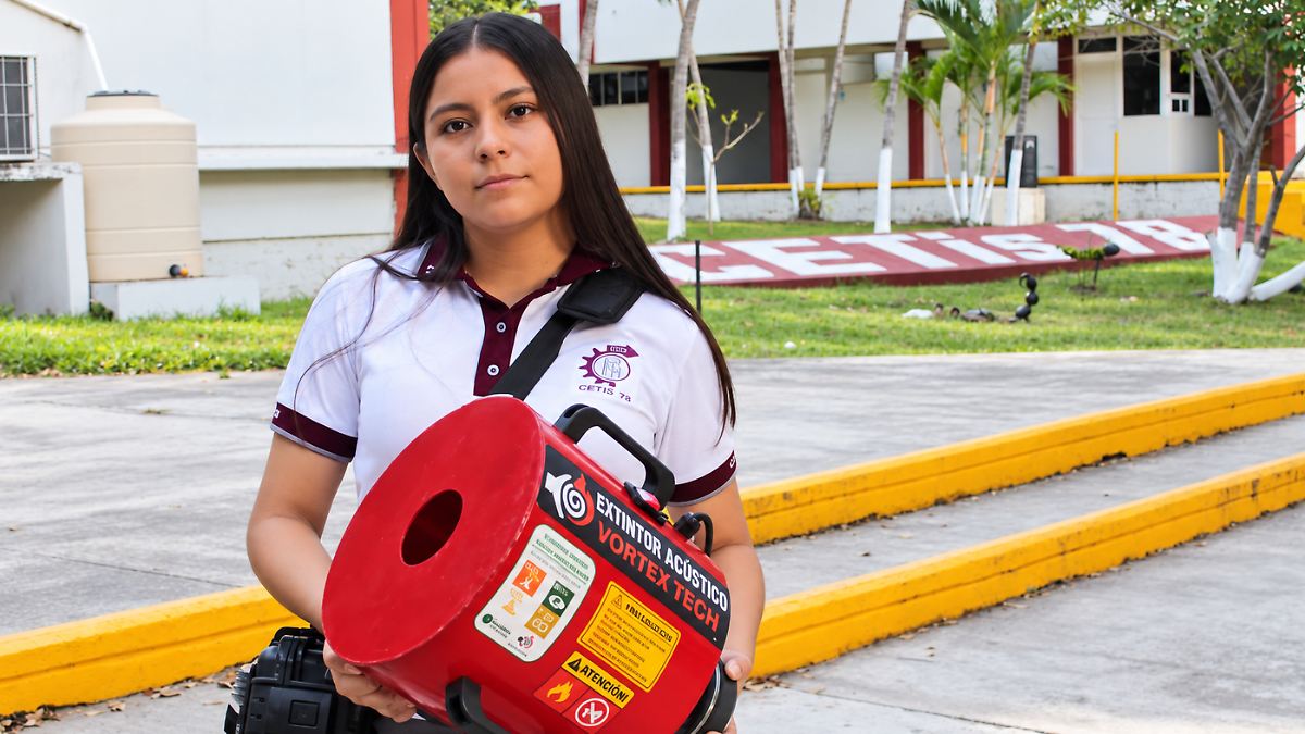 Talento de Altamira: Ángela representará a Tamaulipas en feria de ciencias en Yakarta