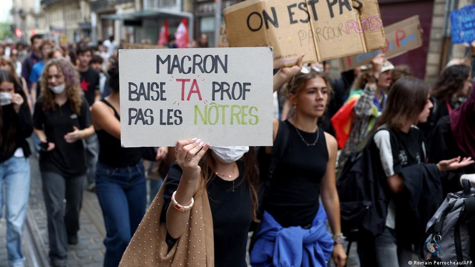 Francia despliega hoja de ruta para frenar protestas estudiantiles