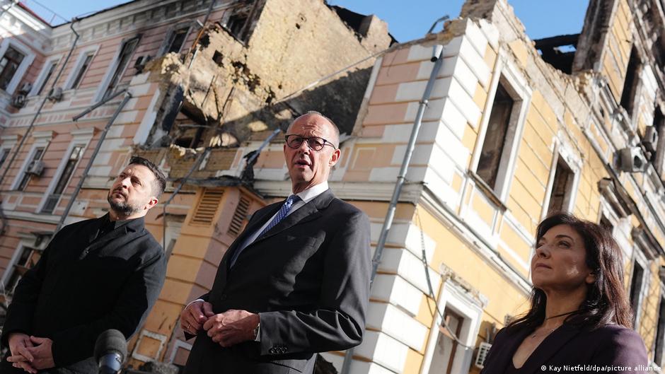 Friedrich Merz exige a Putin el cese de la invasión durante visita sorpresa a Kiev