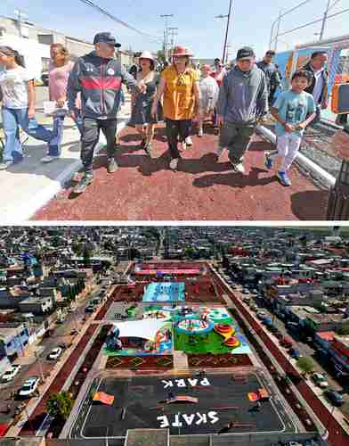 Recuperan el Parque Prizo 1 en Ecatepec tras años de control delictivo