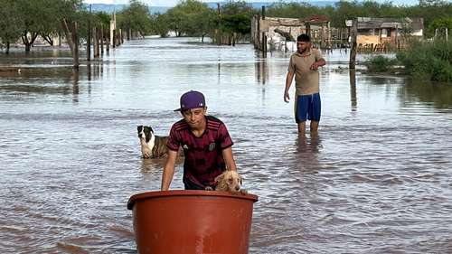 El huracán Polo golpea Sonora: inundaciones y daños materiales en Guaymas y Empalme