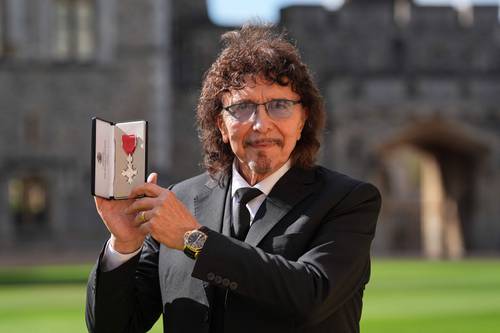 Tony Iommi, guitarrista de Black Sabbath, es distinguido con la Orden del Imperio Británico