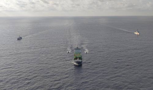 Guardia Costera de EU intercepta buque con combustible destinado a Cuba y lo traslada a México