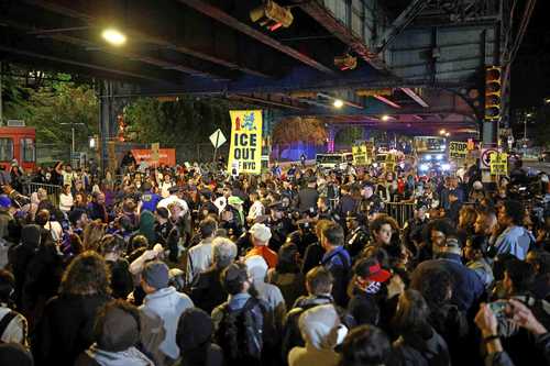 Protestas en Nueva York tras tiroteo de agente de ICE contra migrante dominicano