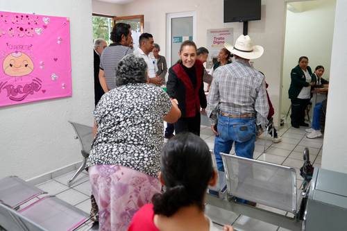 Claudia Sheinbaum inicia gira nacional por instalaciones del IMSS-Bienestar en Hidalgo