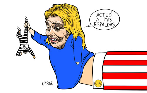 Publican cartón editorial de Hernández titulado Expiatorio